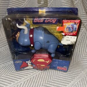 Fisher Price Krypto The‎ SuperDog Bull Dog Figure - DC League of Super Pets 2005